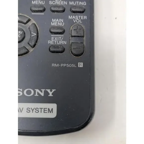 Sony RM-PP505L Remote - Tested and Works Great - Picture 2 of 4